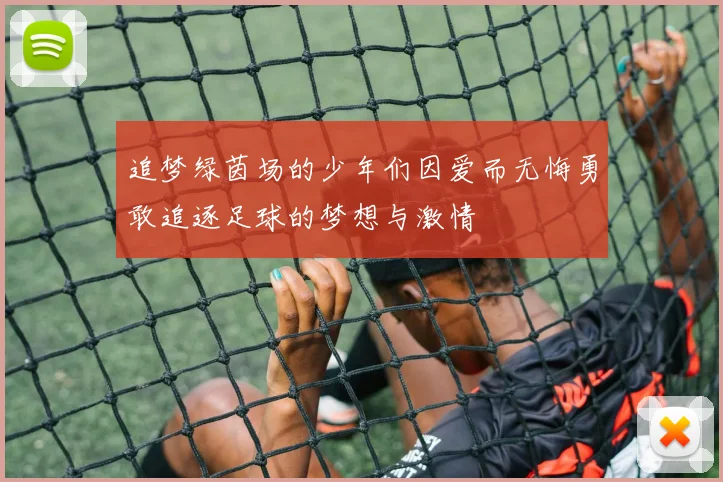 追梦绿茵场的少年们因爱而无悔勇敢追逐足球的梦想与激情